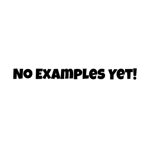 No examples yet