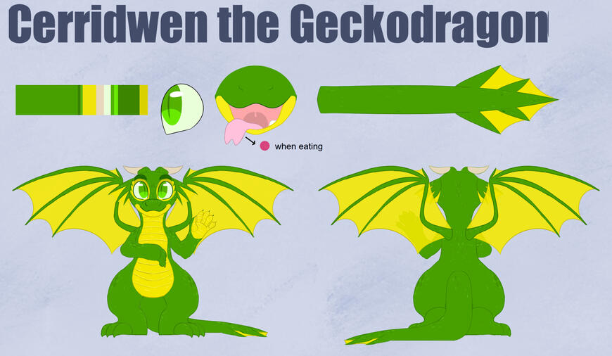 Cerridwen the Geckodragon
