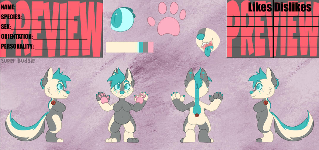 Mouse's ref sheet